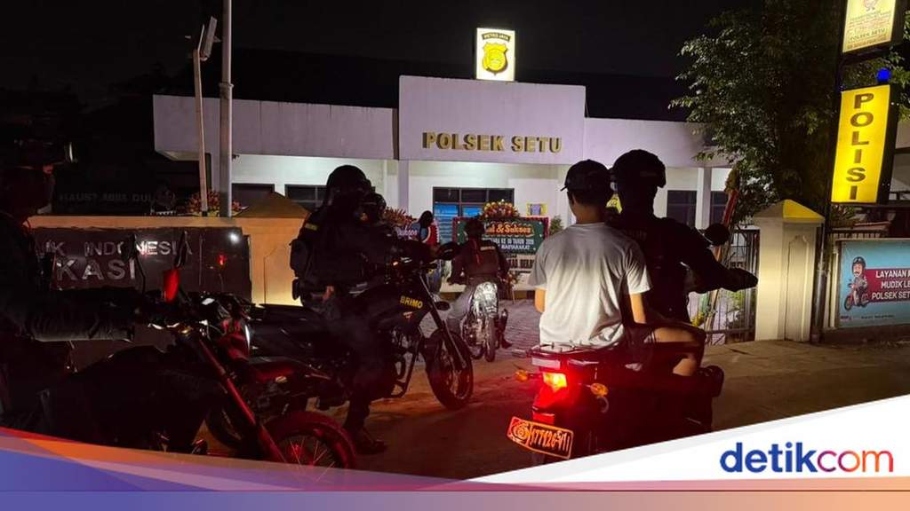 Brimob Thwarks Street Racing in Bekasi, Arrests Two Teenagers