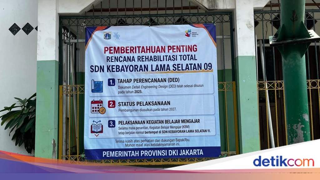 Jakarta Primary School Left Abandoned Two Years After Collapse