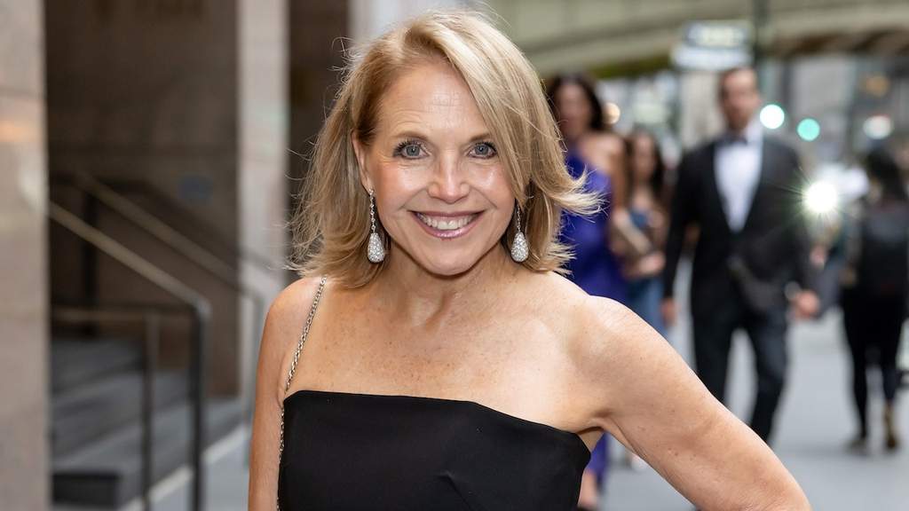 Journalist Katie Couric smiles at an event before experiencing a sudden memory loss episode