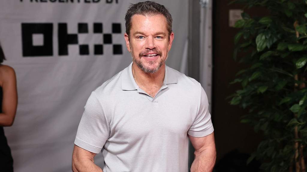 Matt Damon attends a film premiere looking lean and fit after his diet transformation