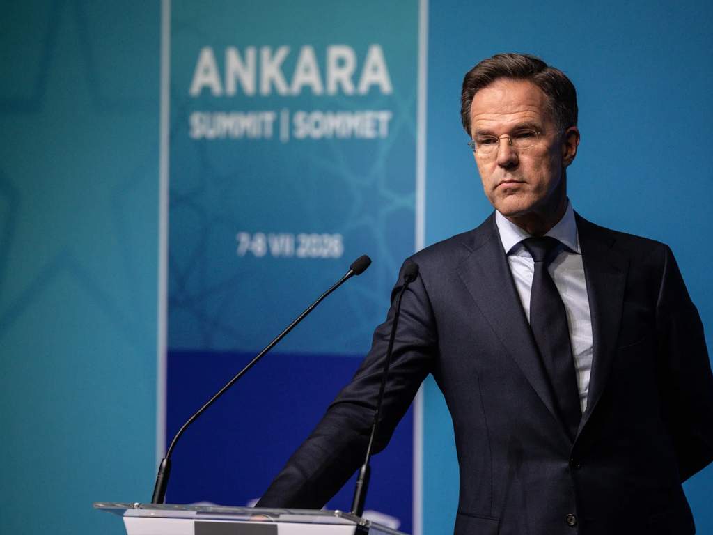 NATO alliance members gathering at the official summit in Ankara.