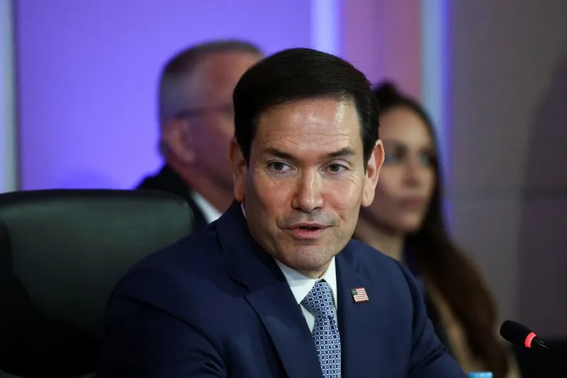 US Secretary of State Marco Rubio addressing technology and diplomatic policy